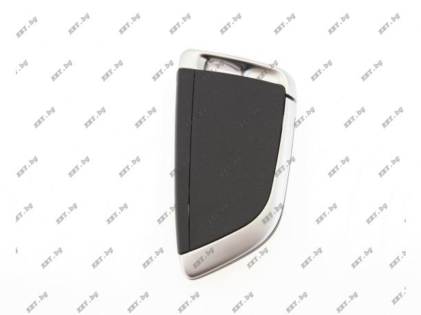 Празна кутийка KEY за смарт ключ на BMW X5 с 4 бутона и авариен ключ